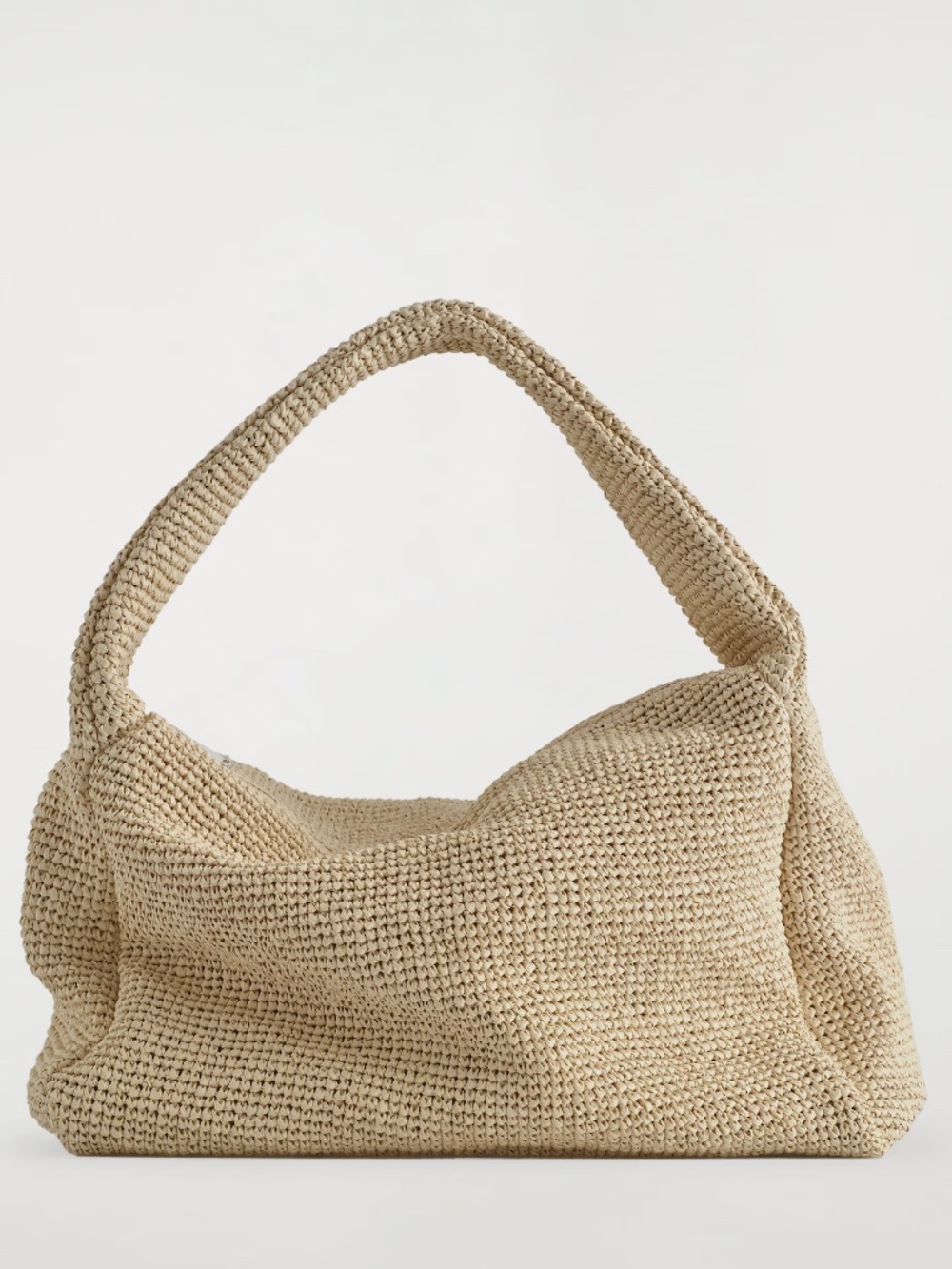 COS Raffia Slouchy Tote - NWT - Picture 3 of 6